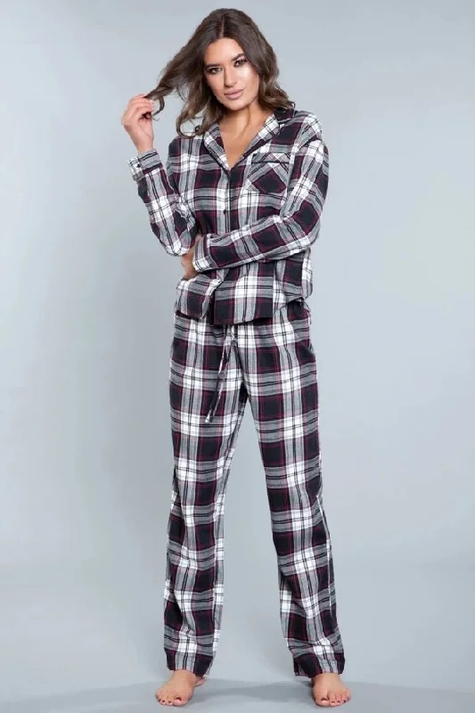 Small / White Plaid